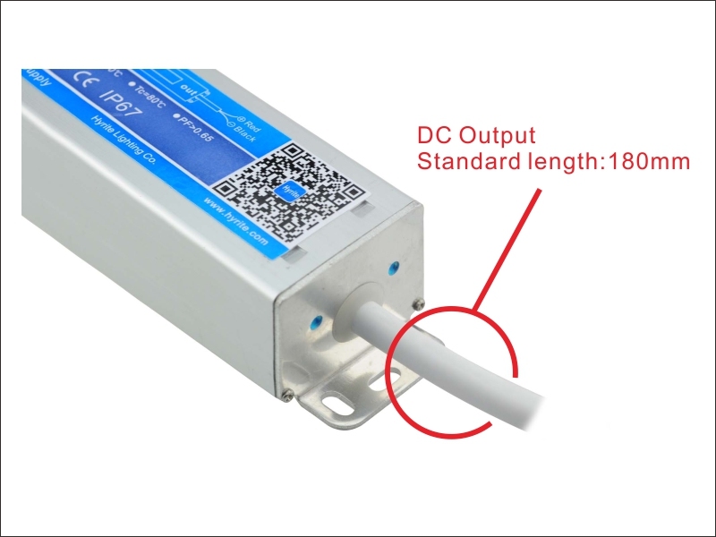 Outdoor Waterproof 12V Slim LED Power Supply