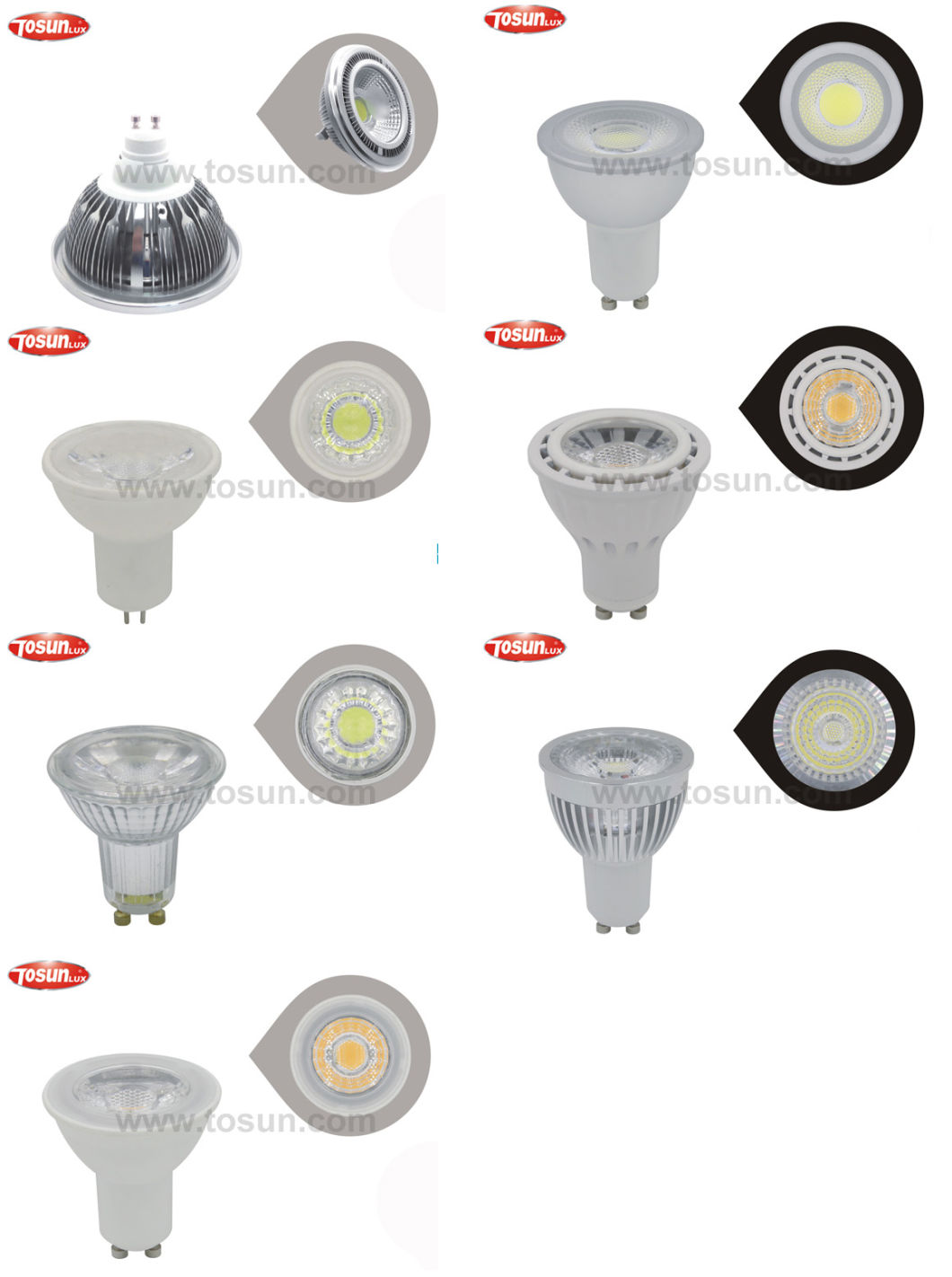 High Power LED Spotlight with 2 Years Warranty