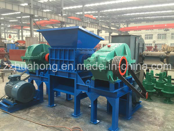 Huahong Double Shaft Tire Car Shell Shredder Recycling Machine