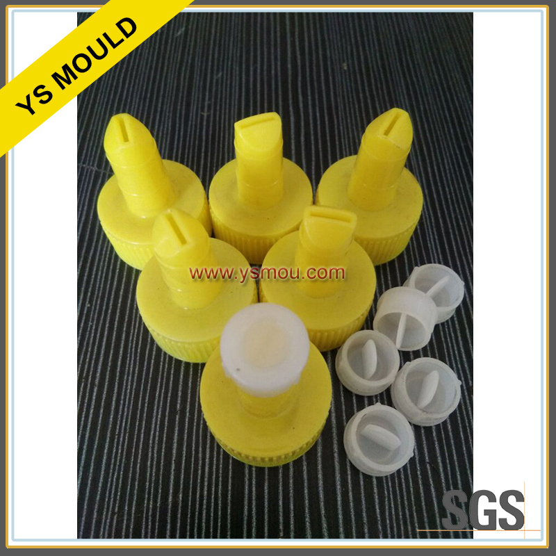 Plastic Glue Bottle Cap and Plug Mould