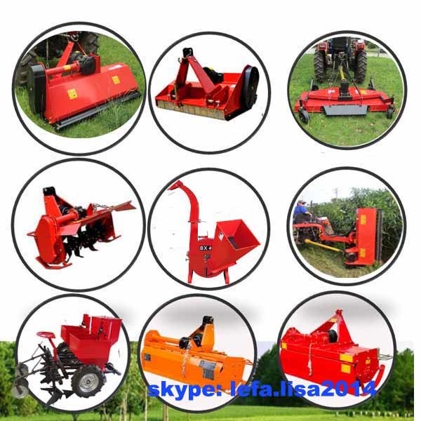 Tractor Pto Rotary Ditcher Farm Equipment Furrow Plough