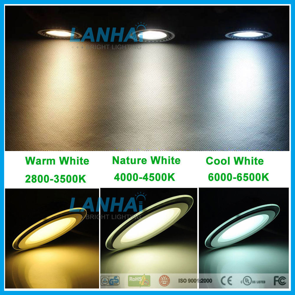 Aluminum Ceiling Spotlight 1W Lighting Recessed LED Down Light