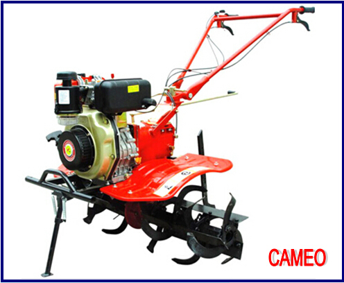 Cp1350b 10.6HP 7.79kw Diesel Tiller Power Tiller Mini Tiller Walking Tiller Small Tiller Garden Tiller Diesel Rotary Tiller