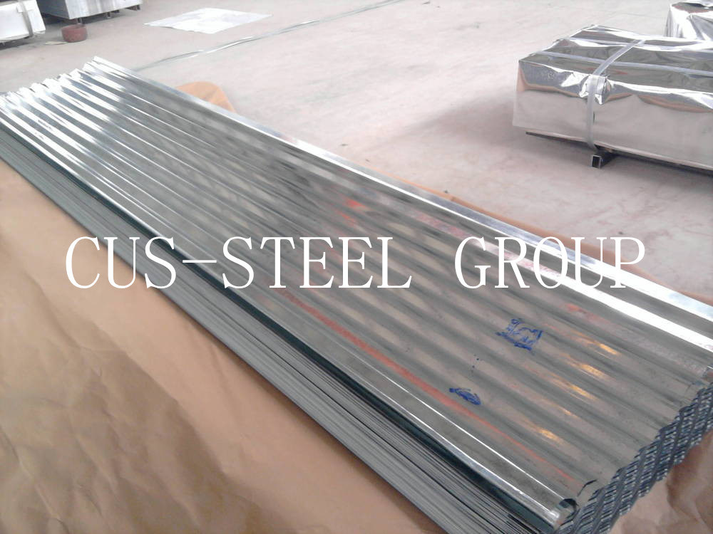 Zero Spangle Shine 0.12*665mm Gi Roofing Corrugated Galvanized Steel Sheet