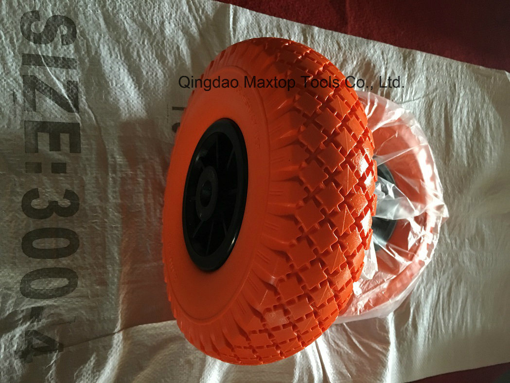 650-8 Maxtop Rubber Flat Free PU Foam Trolley Wheel