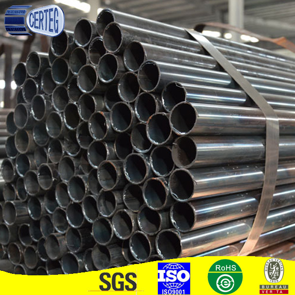 168mm Od X 3mm Wt Hot Rolled Black ERW Round Steel Pipe