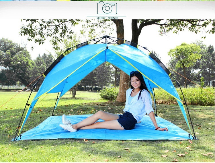 Customized Outdoor Camping Double Layer Fast Open Pop up Tent