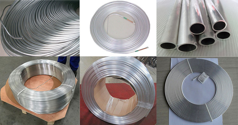 Aluminum Tube (1050/1070) /8mm*0.7mm for Evaporator/O-H112/HVAC Aluminum Tube