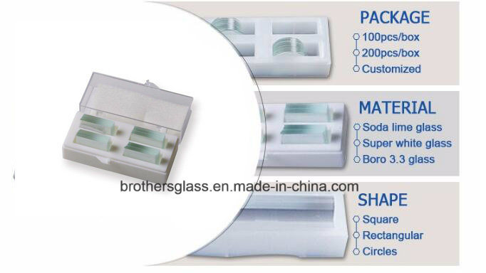 Laboratory Disposable Cover Glass Coverslip