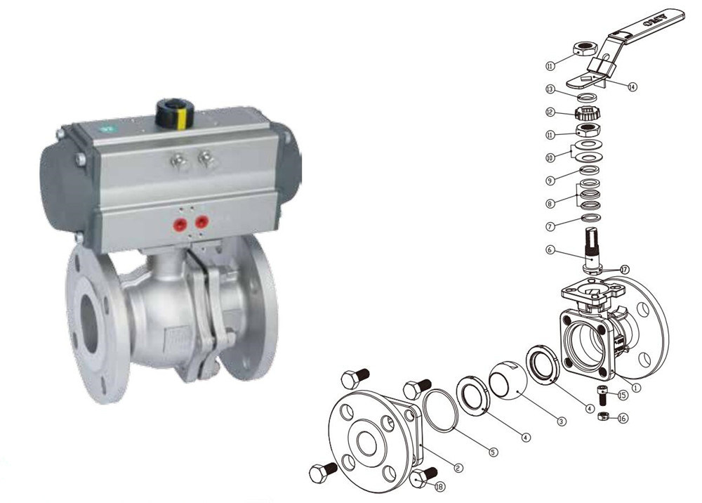 Handle Lever Whitey Refrigeration Panel Mount Ball Valve