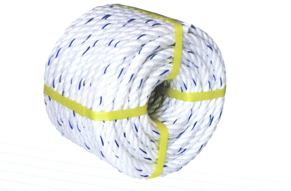 PE PP Polyester Nylon Solid Braided Rope