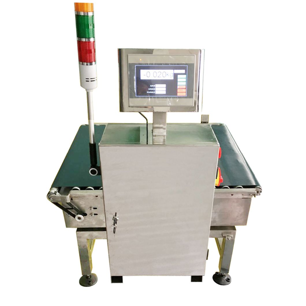 Online Weight Check Machine Automatic Conveyor Belt Pouch Check Weigher