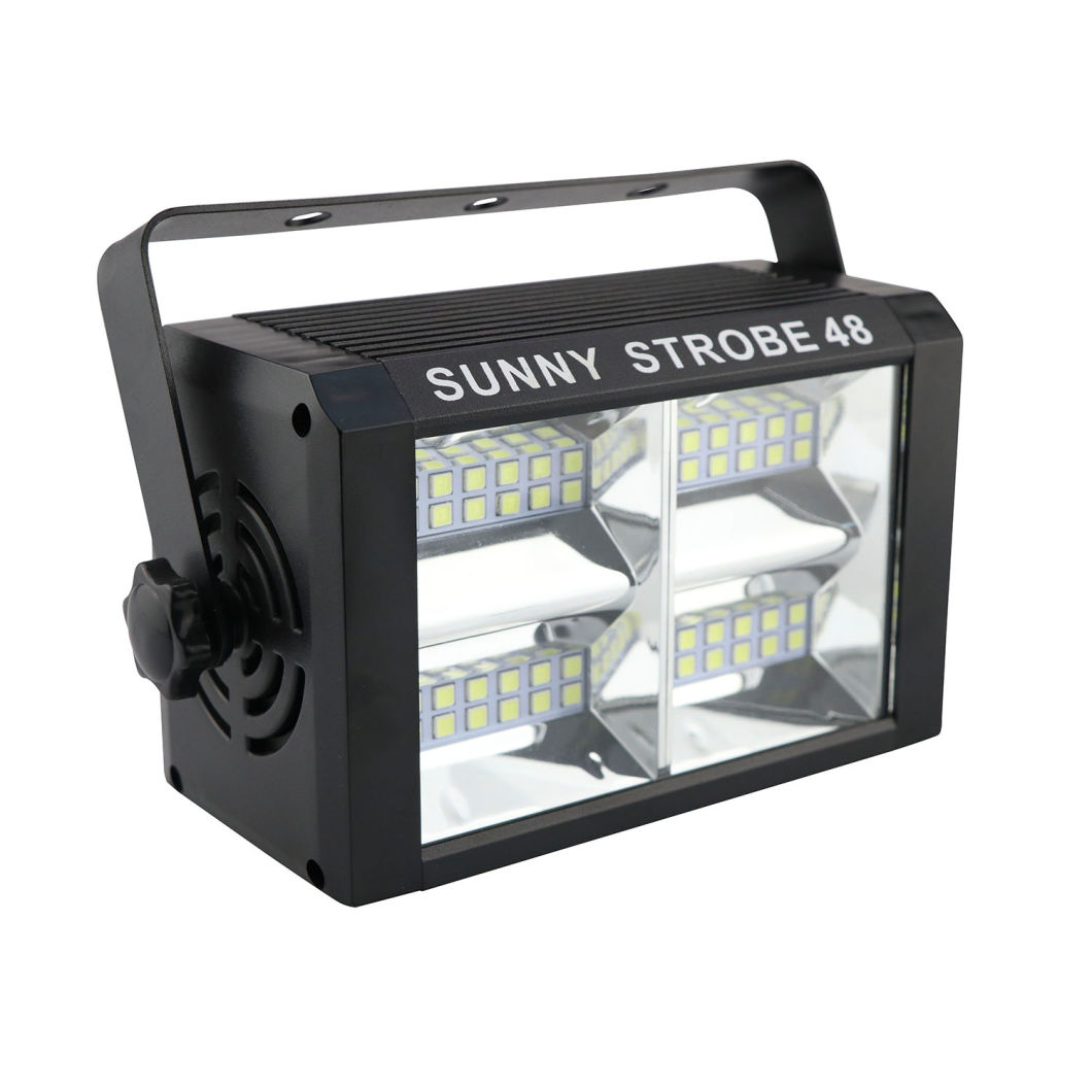 New Style Sunshine 48 PCS*0.5W LED White Light Stage Strobe Light