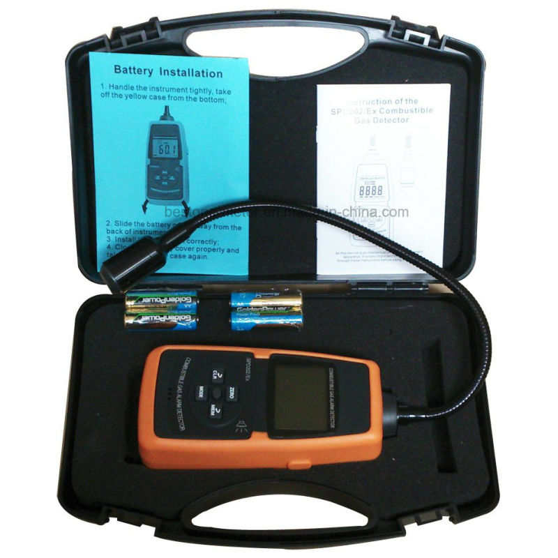 Methane Gas Leak Detector SPD203 Digital CH4 Natural Gas Leak Detector with High Sensitivity Sensor SPD203