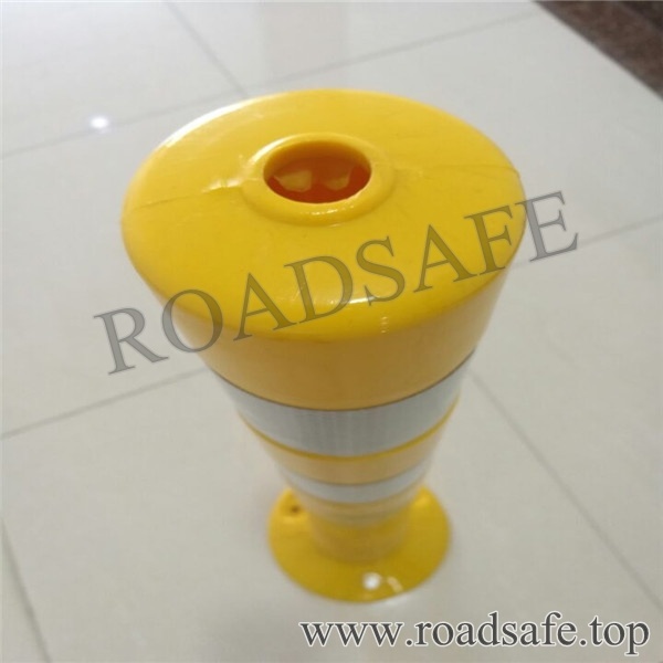 Road Safety Flexible PU Screw Thread Sign Post