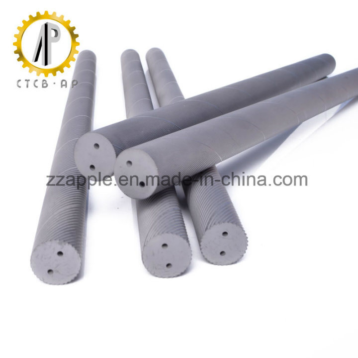 Extruded Solid Tungsten Carbide Rods with Thread Holes