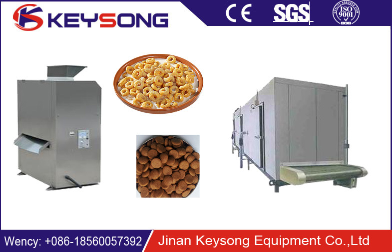 Multifuntional Extruder Corn Maize Flakes Breakfast Cereals Machine/Cornflakes Making Machine production Line