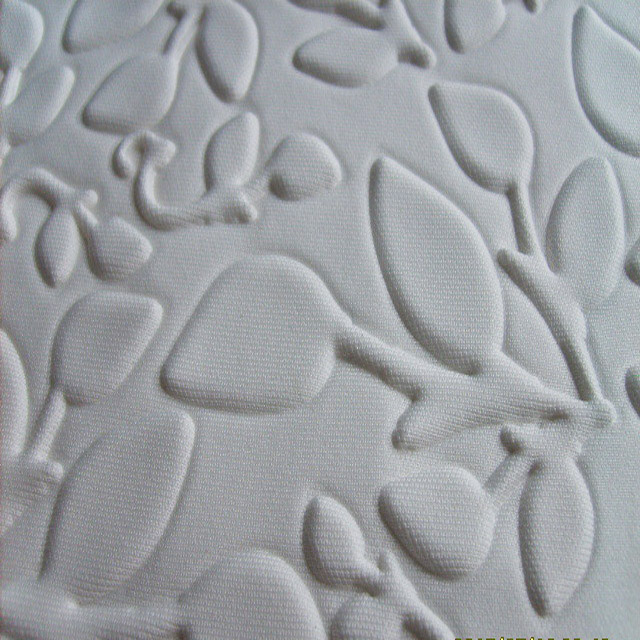Tissu Jersey Scuba Imprimé 3D Emboss Printed 3d Emboss Scuba Jersey Fabric