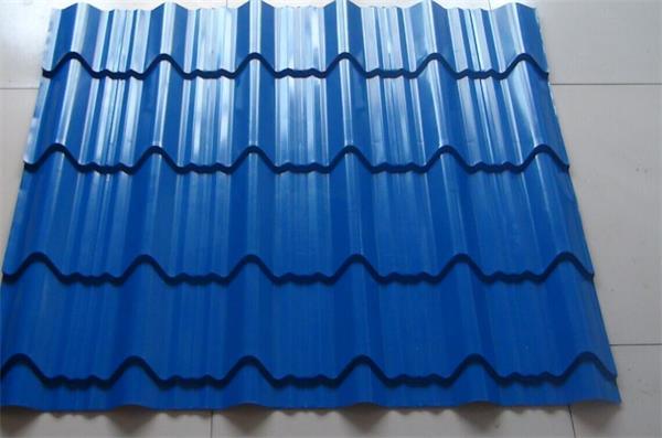 Corrugated Roof Sheet Metal Glazed Tile Roll Forming Machine