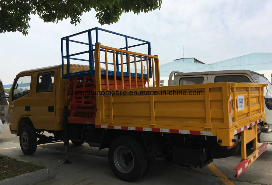 8-10 Meters Double Cab High Lift Platform Truck