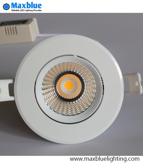 Hotel Lighting 15/24/38/60 Degree Beam Angle COB LED Downlight