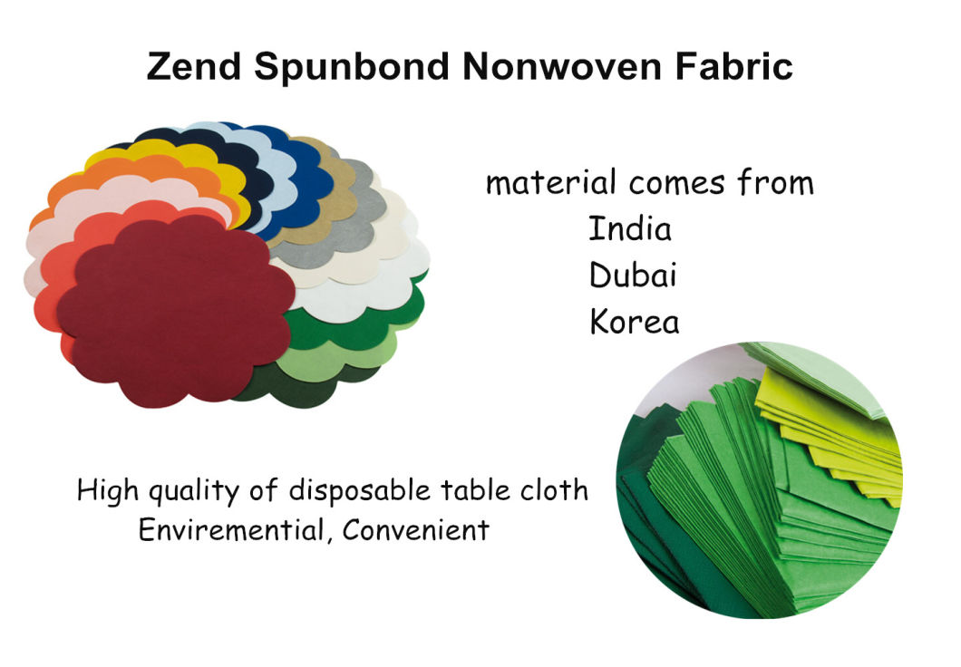 Disposable TNT Spunbond Non Woven Table Cloth