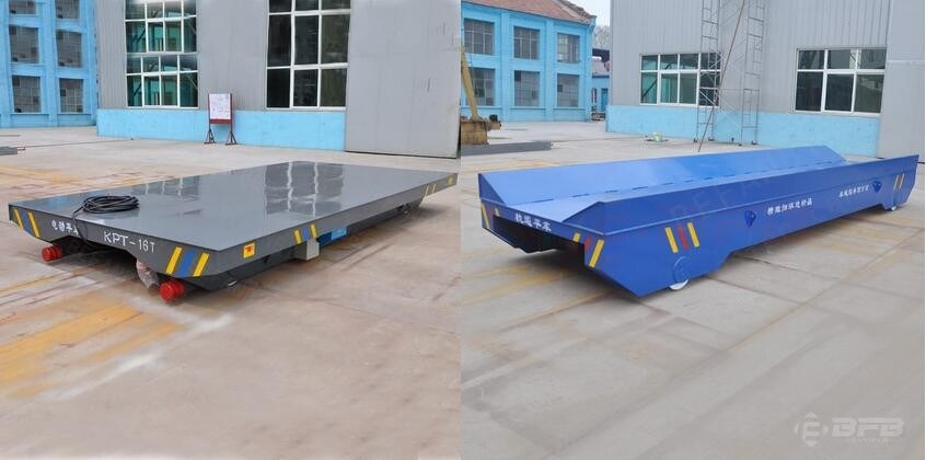 Aluminium Plant Motorized Transfer Cart for Heavy Materials Handling (KPT-45T)