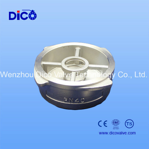 Wafer Dual Plate Double Flange Type Check Valve