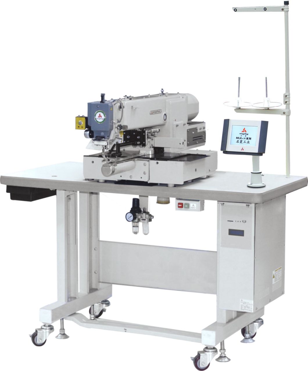 Computer Overlock Buttonhole Industrial Sewing Machine
