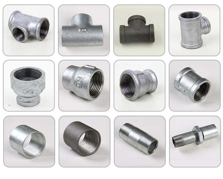 Malleable Iron Pipe Fitting Long Bend 90 Degree Banded