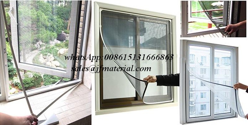 Fiberglass Invisible Msoquito Net Door Mosquito Net