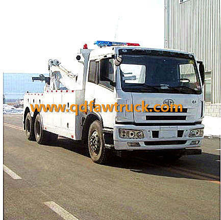 50tons Faw New Condition Heavy Wrecker Truck