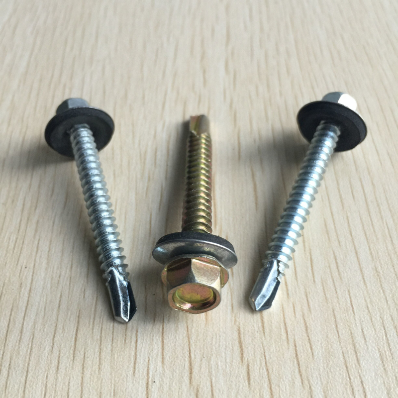 Hex Self Drilling Metal Roofing Screw Galvanized