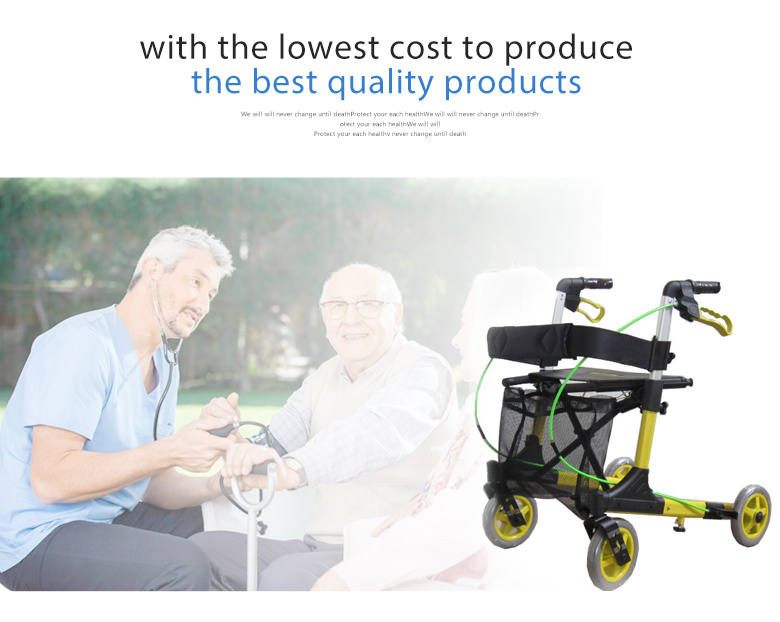 High Quality Health Rollator Machine Mobility Walking Aid