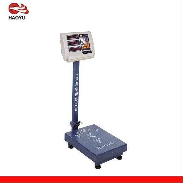 Electronic Balance Weighing Counting Platform Scale with Foldable Pole