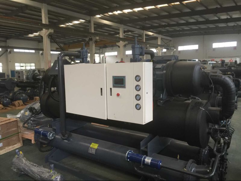 Industrial Low Temperature Water Cooled Screw Chiller