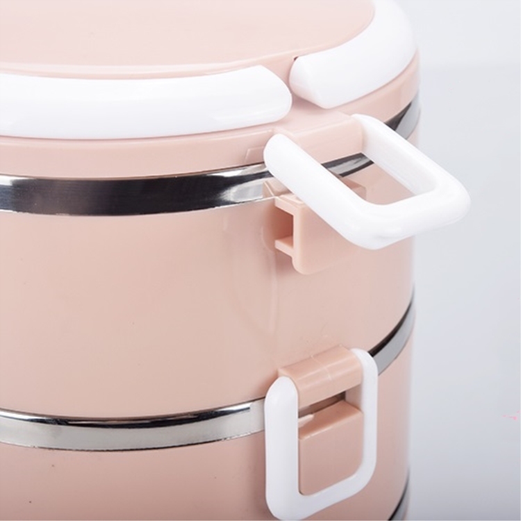 The New Nordic Style Multi-Layer Stainless Steel Food Lunch Box.