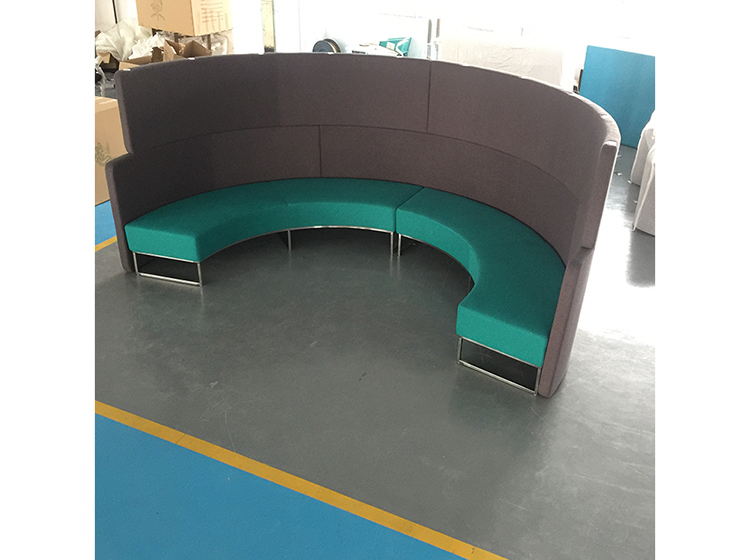 High Quality Customized Booth Seating with Fabric Cover Perfect for Home Use