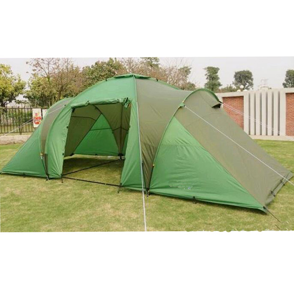 Three Bedrooms One Hall 8- 10 Person Rainproof Camping Tent