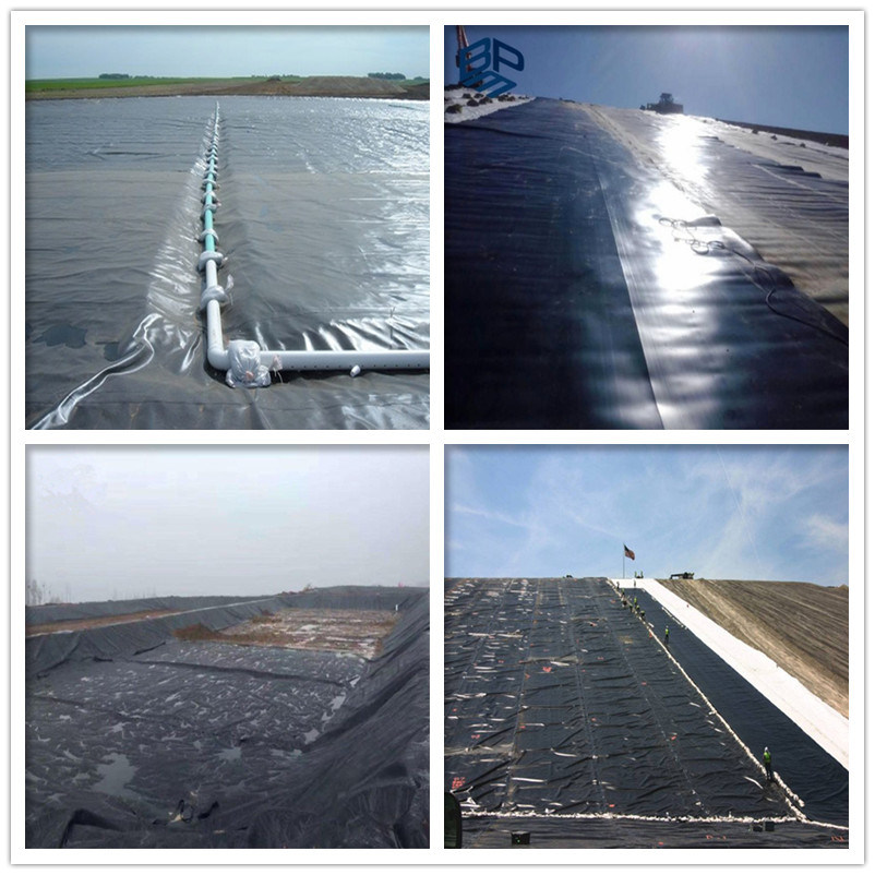 ASTM 60mil HDPE Geomembrane 1.5mm for Water Pond Liner