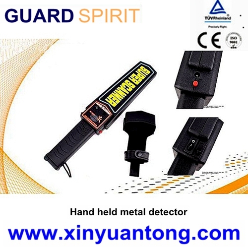Portable Hand-Held Metal Detector for Access Security Control