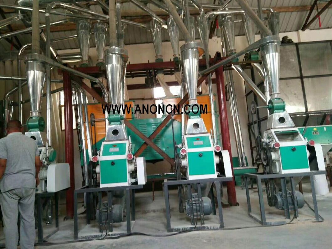 Anon 200 Tons Per Day Complete Auto Wheat Flour Mill Machine