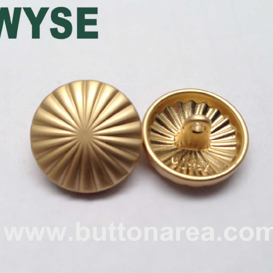 Custom Metal Zinc Alloy Shank Button for Garments