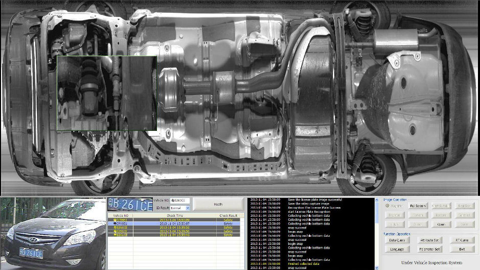 Mobile Under Vehicle Inspection System