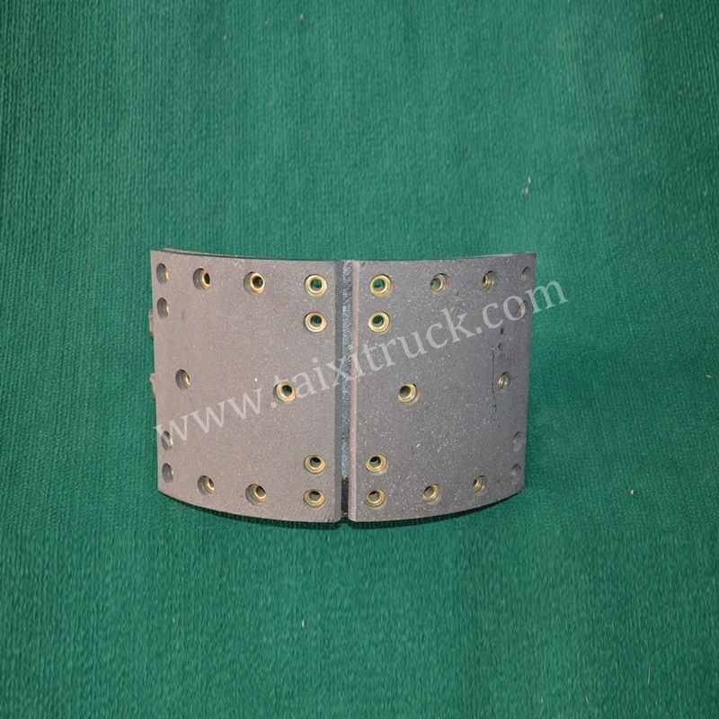 Wg9200340068 Brake Lining with Shoe for HOWO, Shacman, FAW, Dongfeng Truck