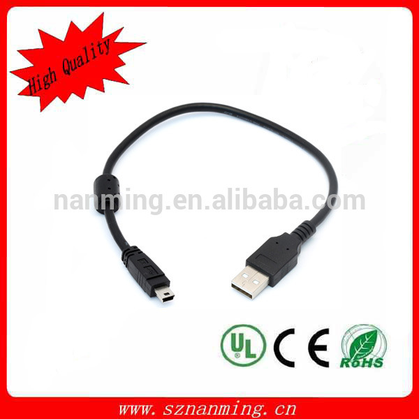 Mini USB Cable - USB to Mini USB Connection