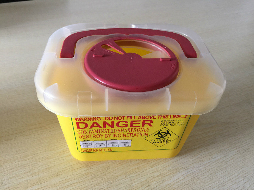 Square or Round Sharp Container Safety