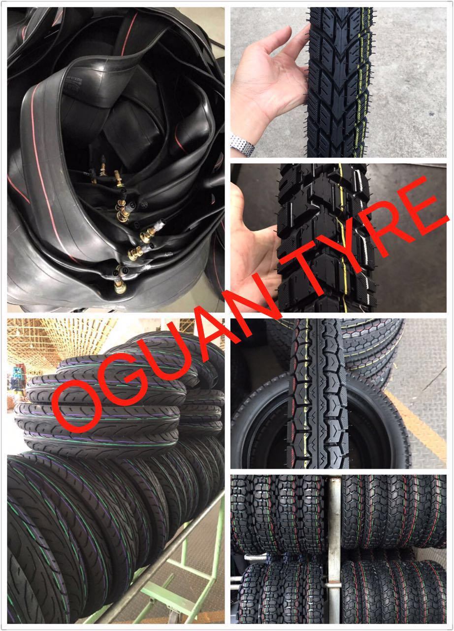 Produce Tubeless Motorcycle Tire (300-17 300-18 110/90-16)