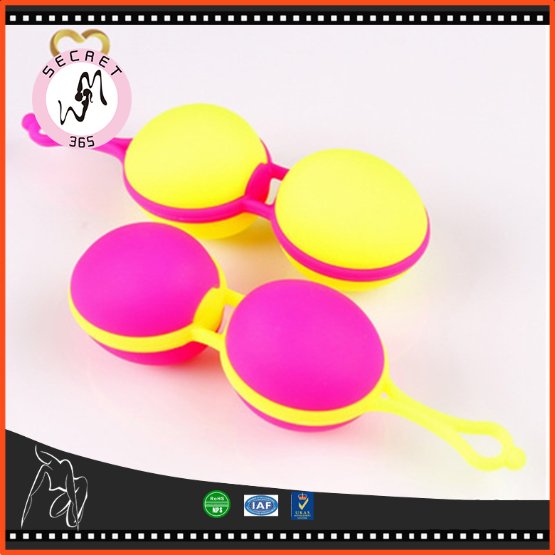 2018 High Quality Low Price Colorful Kegal Ball Ben Wa Ball Kegel Exercise Weights Sex Toys