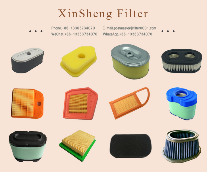 Motorcycle Spare Parts Air Filter Assy, High Flow Air Intake Cleaner 29437-01, E082A6, Kn HD-1102